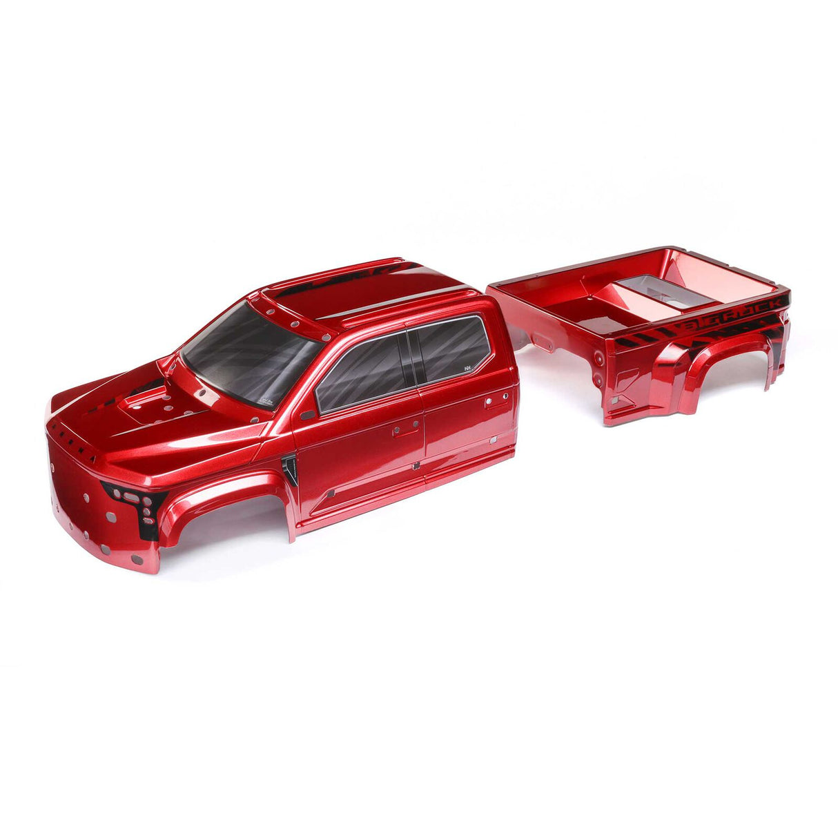 BIG ROCK 6S BLX Painted Decaled Trimmed Body Red