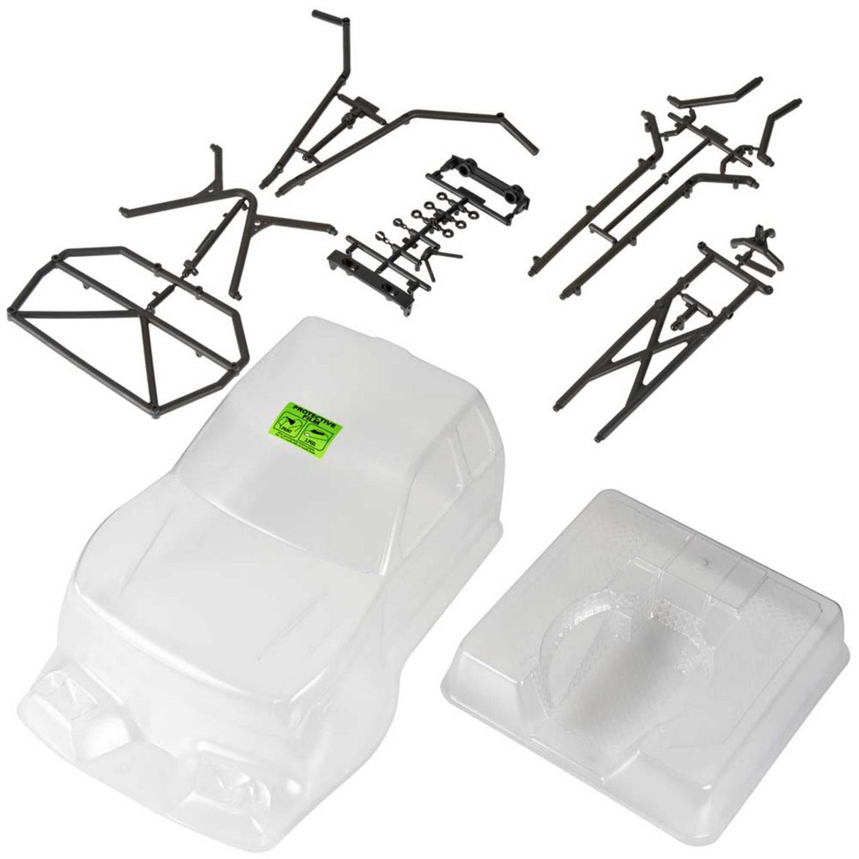 AXIAL Clear TRAIL HONCHO BODY with CAGE