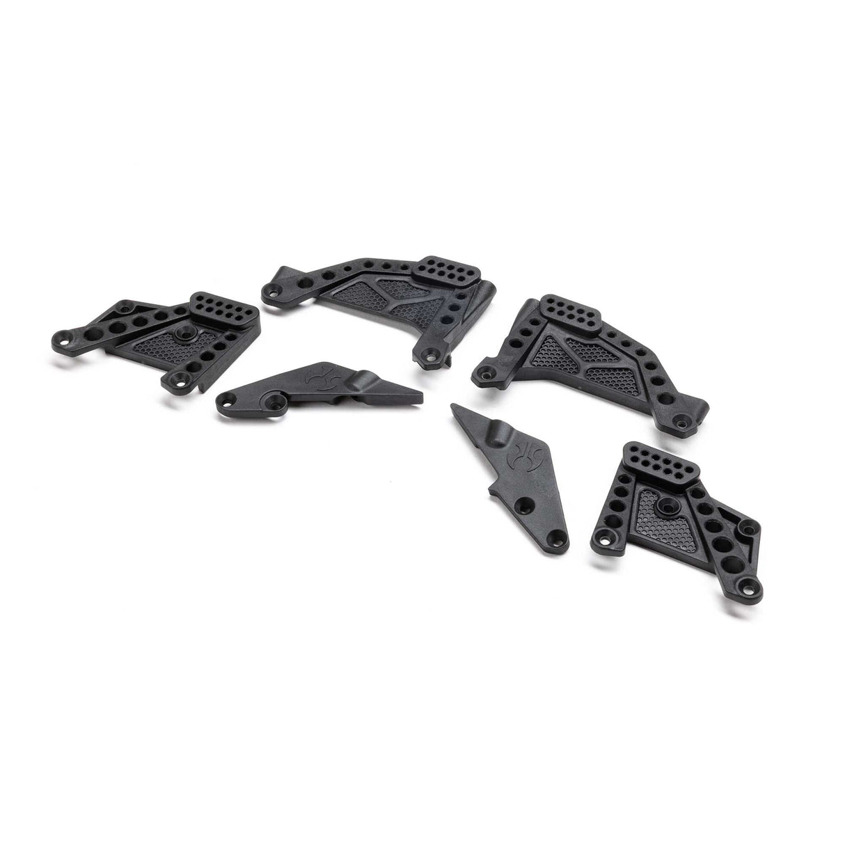 AXIAL Shock Towers & Panhard Mounts Front/Rear: SCX10 III HP