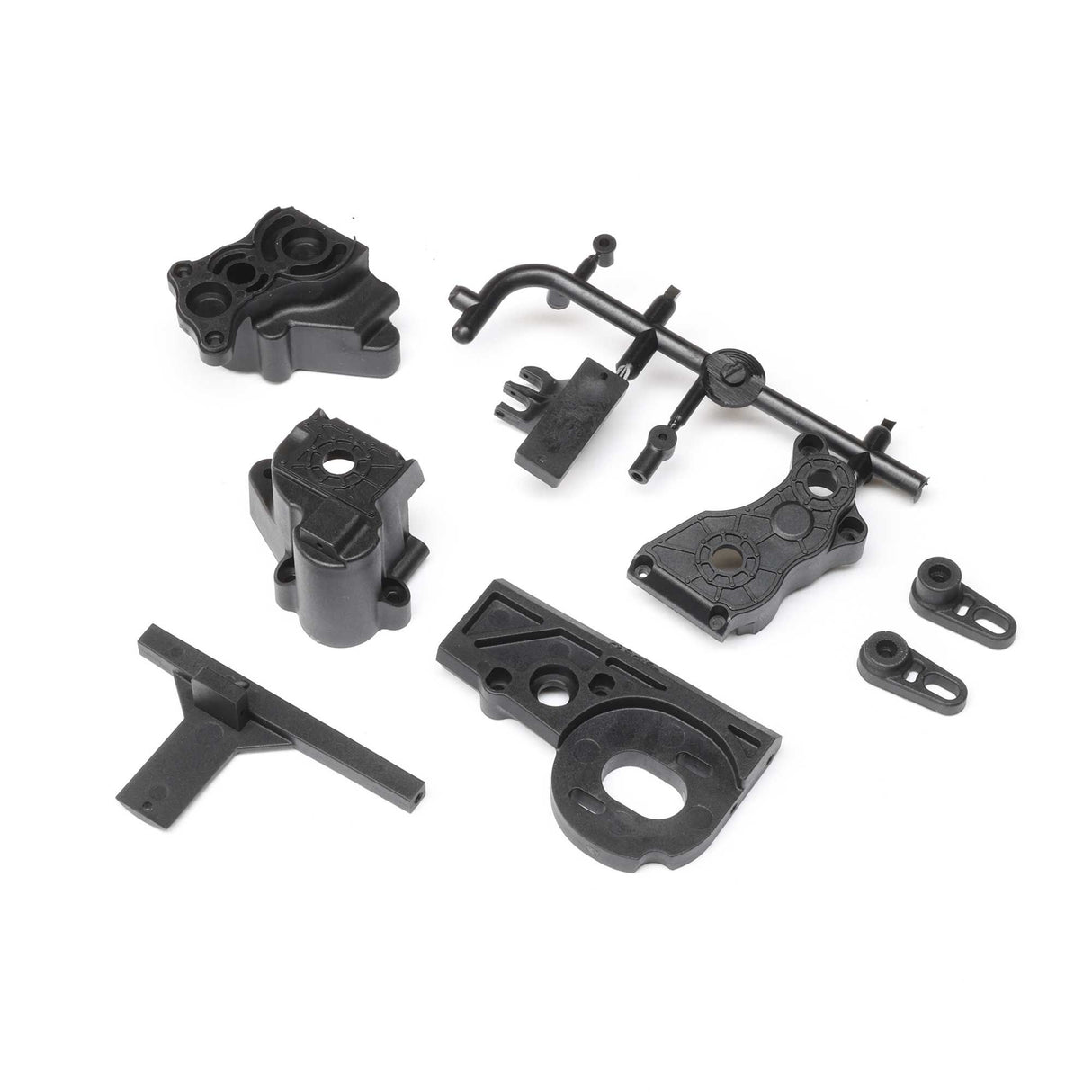 Motor Mount Trans Case & Linkage: 1/10 SCX10 PRO Comp Scale