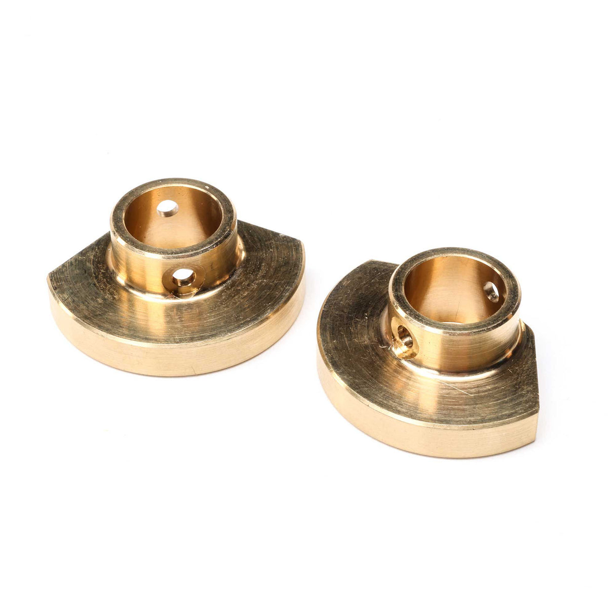 Brass Rear Axle Tube Caps L/R (30g): PRO