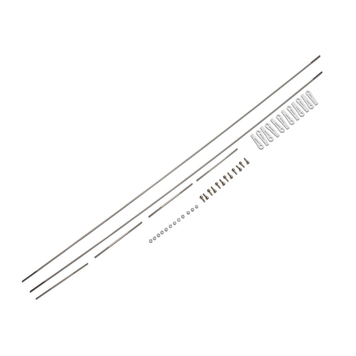 Pushrod Set w/Ball Links: Super Timber 1.7m