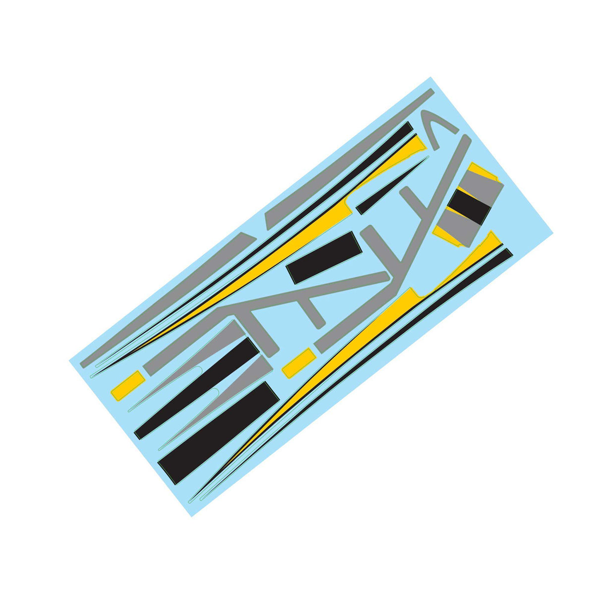 Eflight Decal Sheet: Habu XS 80mm EDF Z-EFL-2147