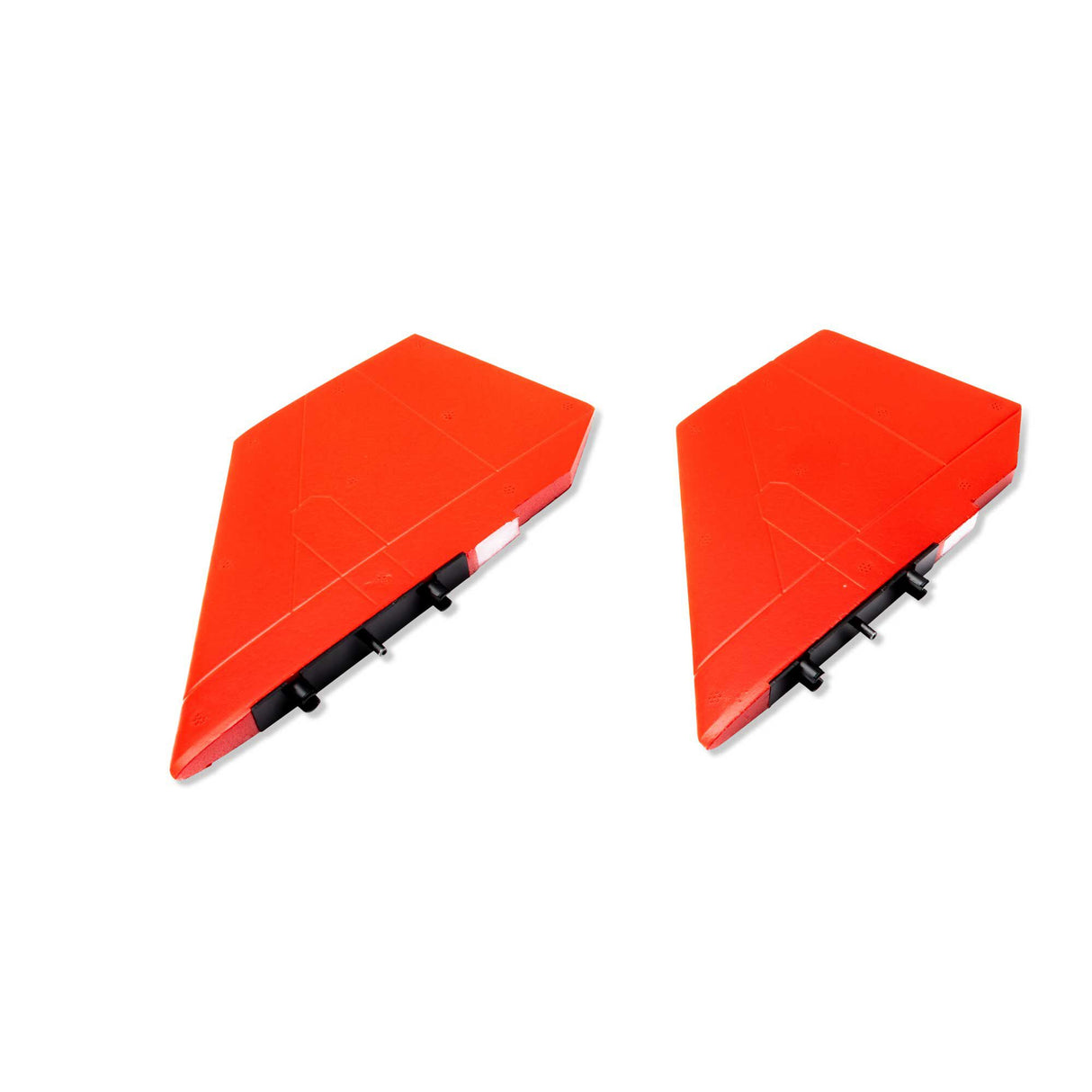 Fin Set; Red High Visibility: SR-71 Twin 40mm EDF