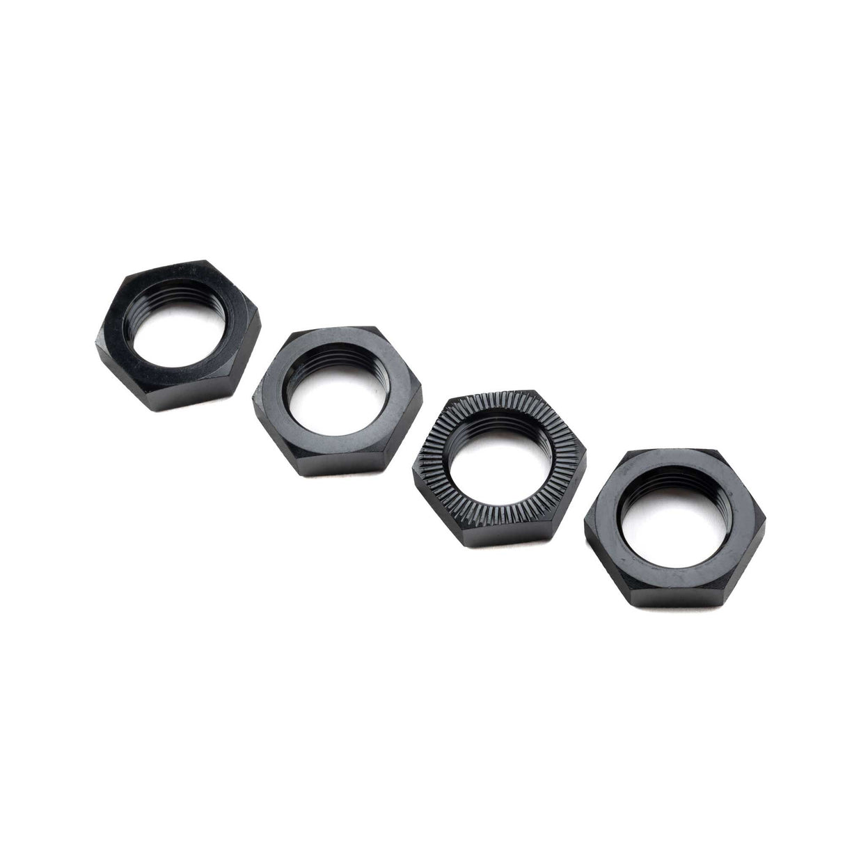 Losi Wheel Nut Black (4): ALL 5IVE LOS-3677