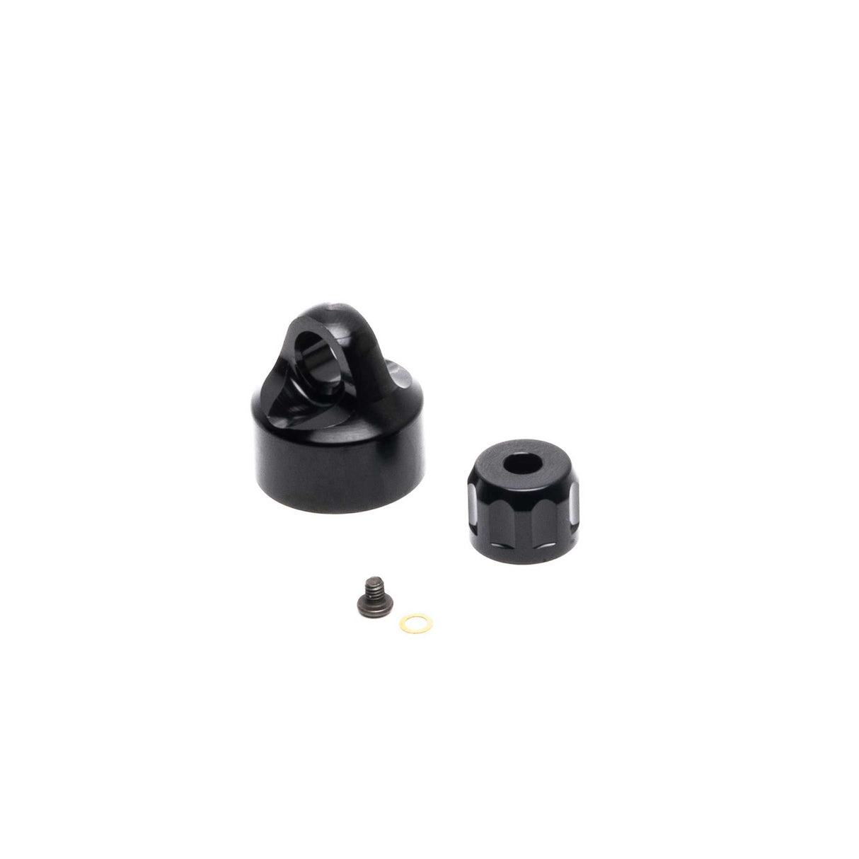Shock Cap Set Aluminum Black: Promoto-MX
