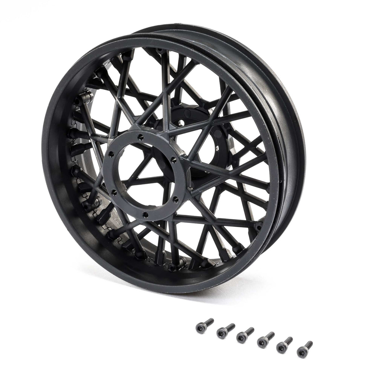 Rear Wheel Set Black: Promoto-MX