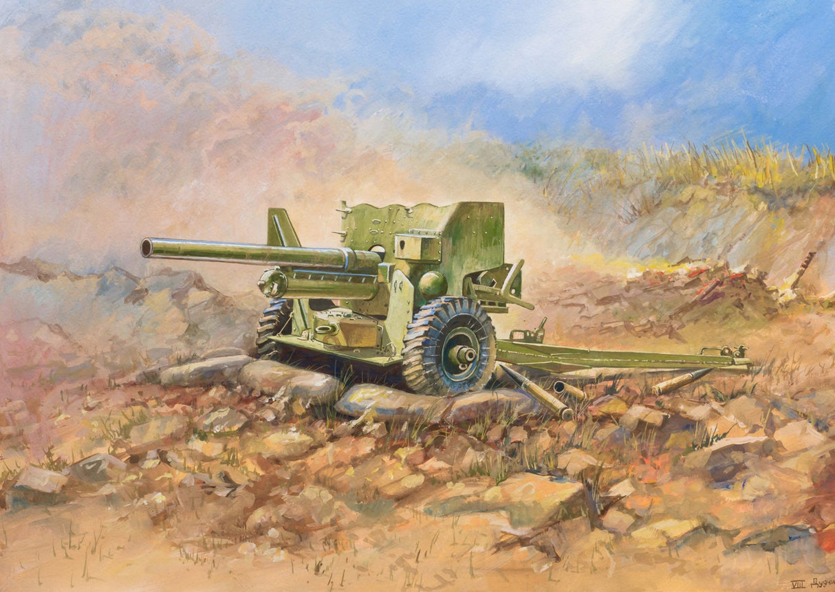 British 57mm Anti-Tank Gun QF 6-Pdr Mk.II