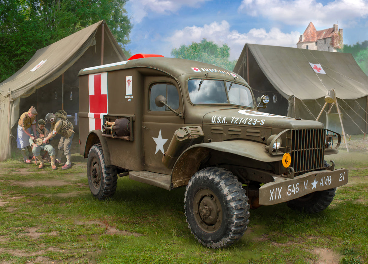ZVEZDA Dodge WC-54 Ambulance 1/35 3711