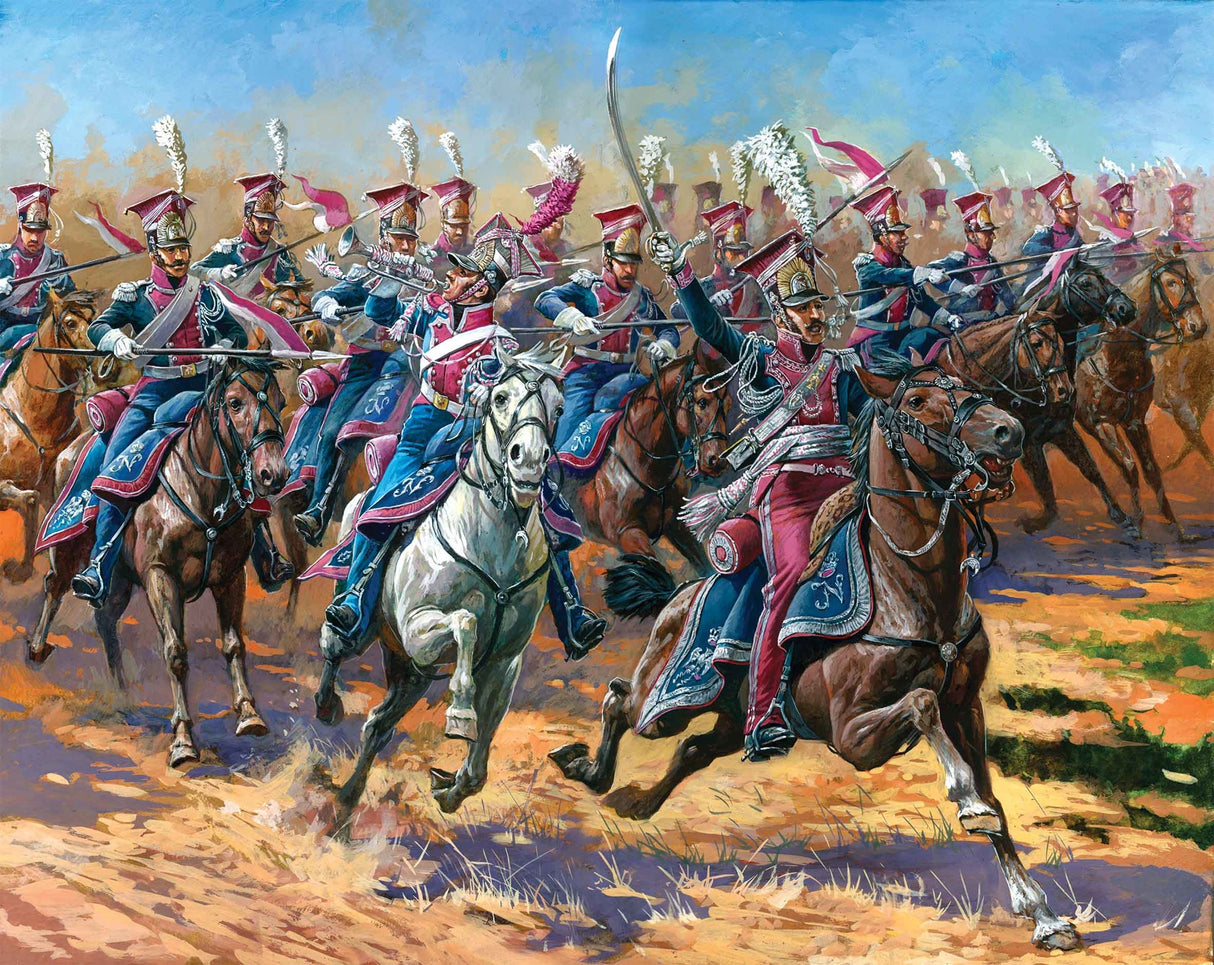 Polish Uhlans Cavalry (18 Figures)