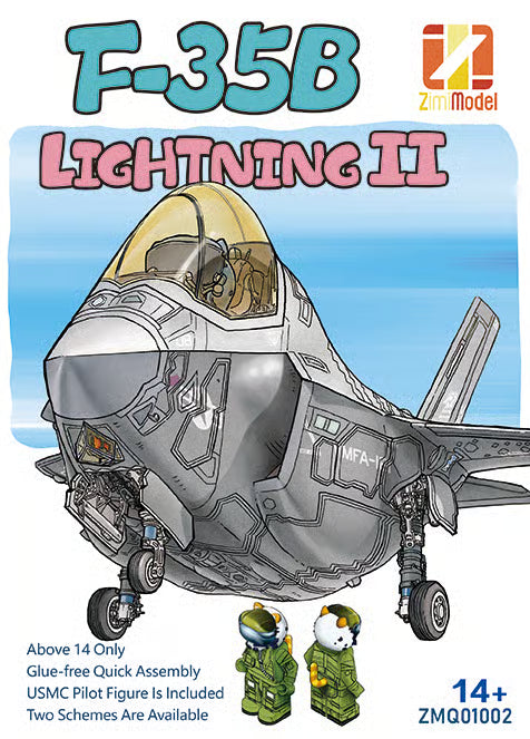 Zimi Models F-35 Lightning II Deformed Model Kit