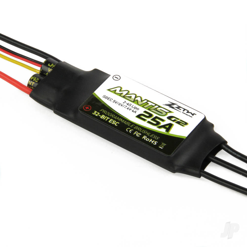 Mantis 25A SBEC ESC G2 (2-4 Cells)