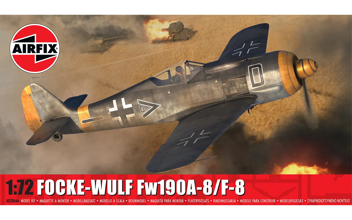 Airfix 1/72 Focke-Wulf Fw190A-/F-8 Kit A0066A