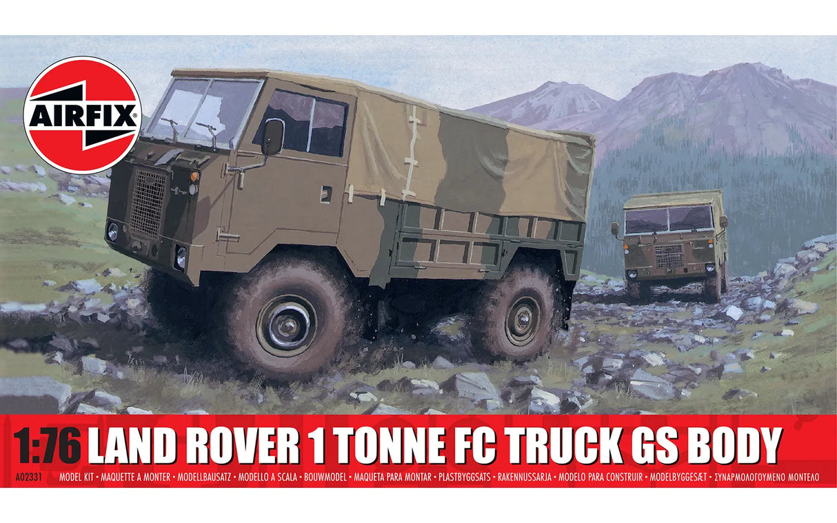 Airfix 1/76 Land Rover 1 Tonne FC Truck GS Body A02331