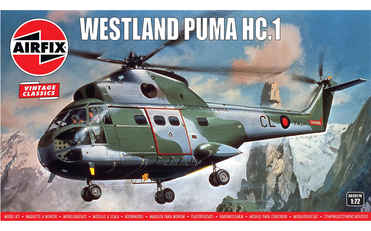 Airfix 1/72 Westland Puma HC.1 Kit 03021V