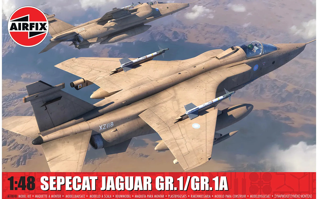 Airfix 1/48 Sepecat Jaguar GR.1/GR.1A kit A11010