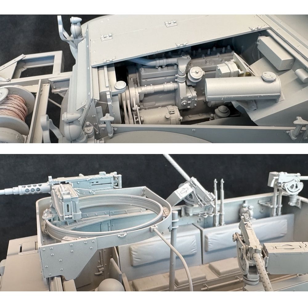 Andys Hobby Headquarters 1/16 M3/M3A1 US Half Truck Kit AHHQ-010