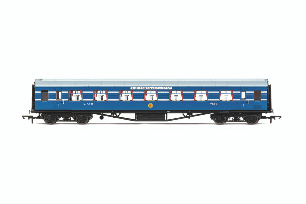 Hornby LMS Stanier D1902 Coronation Scot 65 RFO 7508- Era 3 R40055