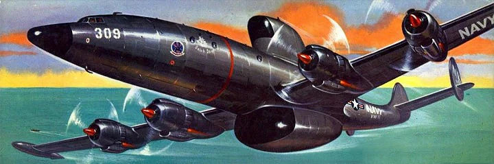 Atlantis 1/128 Lockheed WV Warning Star Model Kit AMCH279