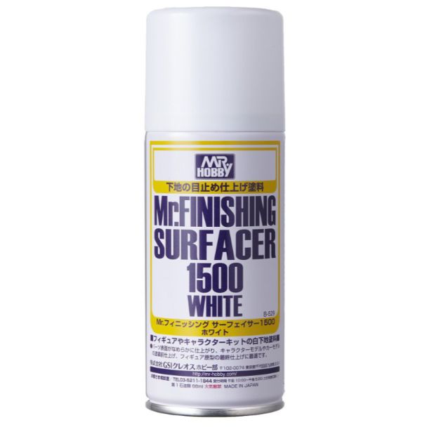 Mr Finishing Surfacer 1500 White 170mk B-529