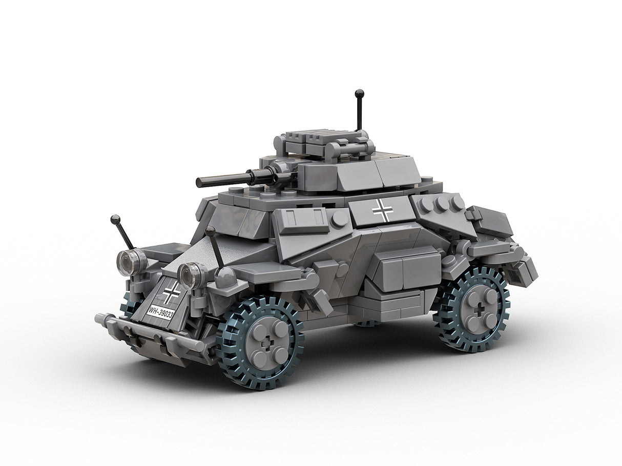Build Army Sd. Kfz. 222 Armoured Vehicle