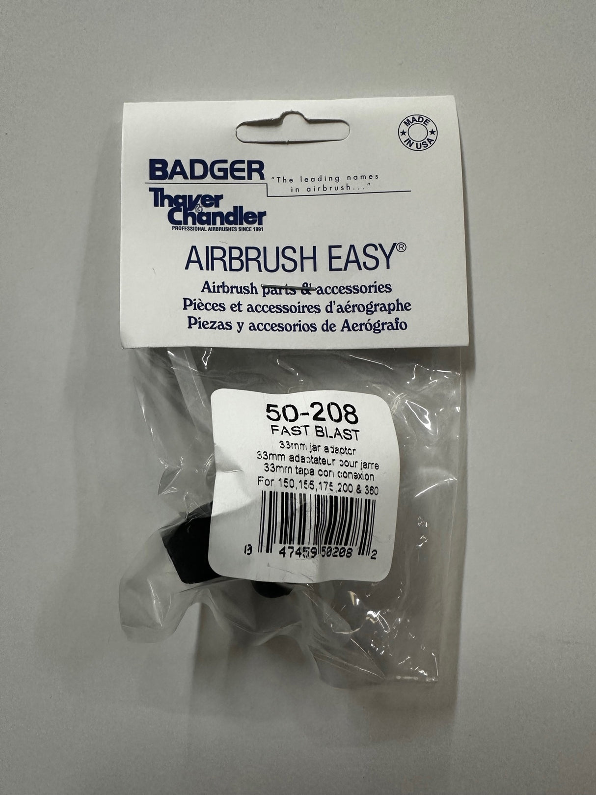 33Mm Fast Blast Jar Adaptor