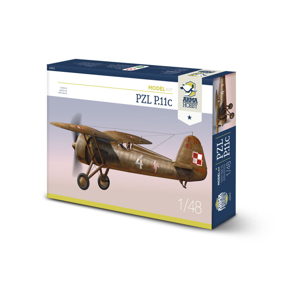 Arma Hobby 1/48 PZL P.11c Kit 40002