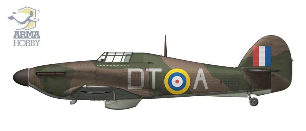 Arma Hobby 1/48 Hurricane Mk I Kit 40015