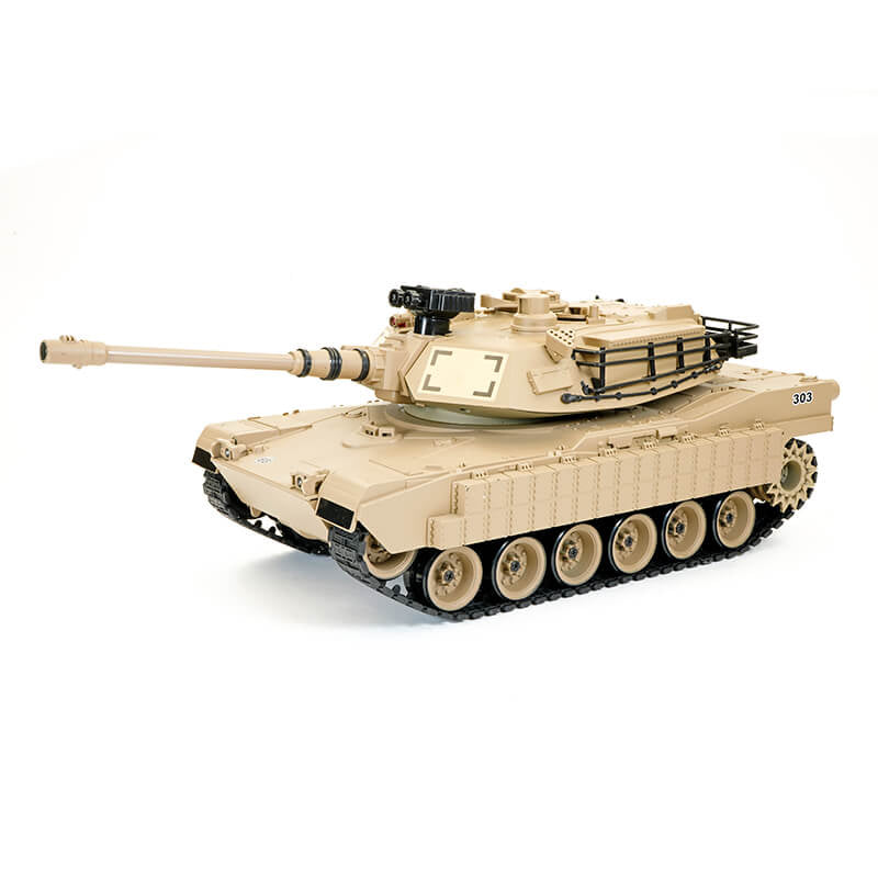 BROTHER TANK RC TANK 1:18 USA M1A2 - DESERT STORM