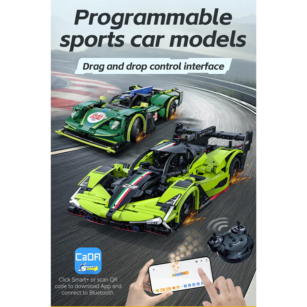 CaDA Fantasy Wings (Phantom Wing Sports Car) RC - 395pcs C51303W