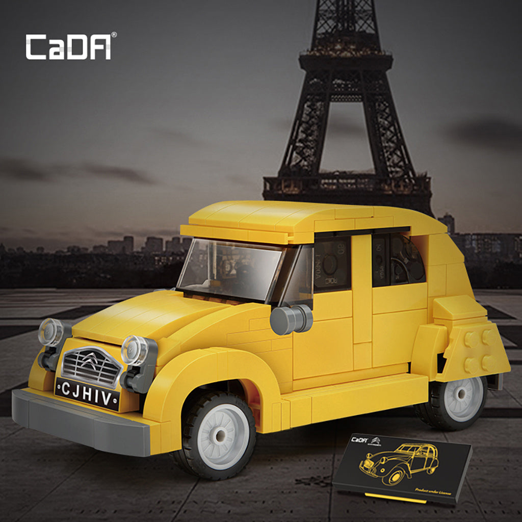 CADA 1:24 Citroen 2CV retro car - 298pcs C55021W