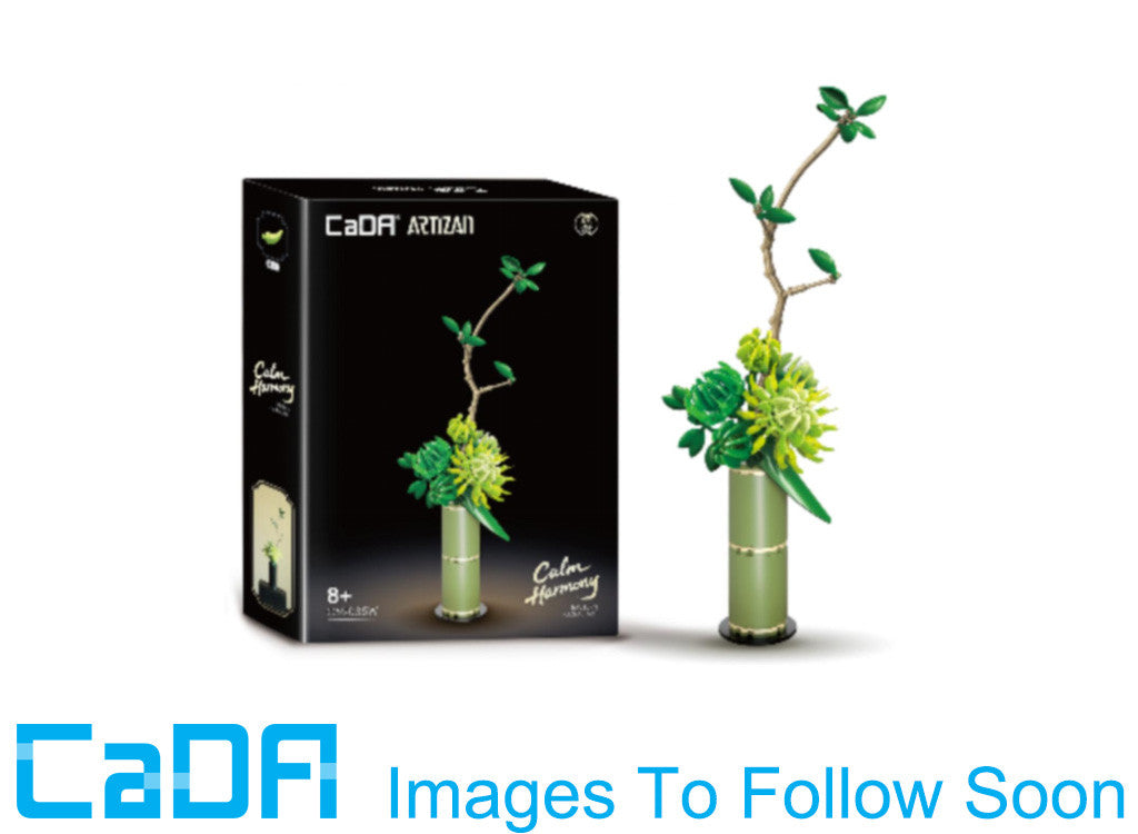 CADA / DOUBLE E Oriental Floral Art: Calm Harmony - 299 pcs C59035W