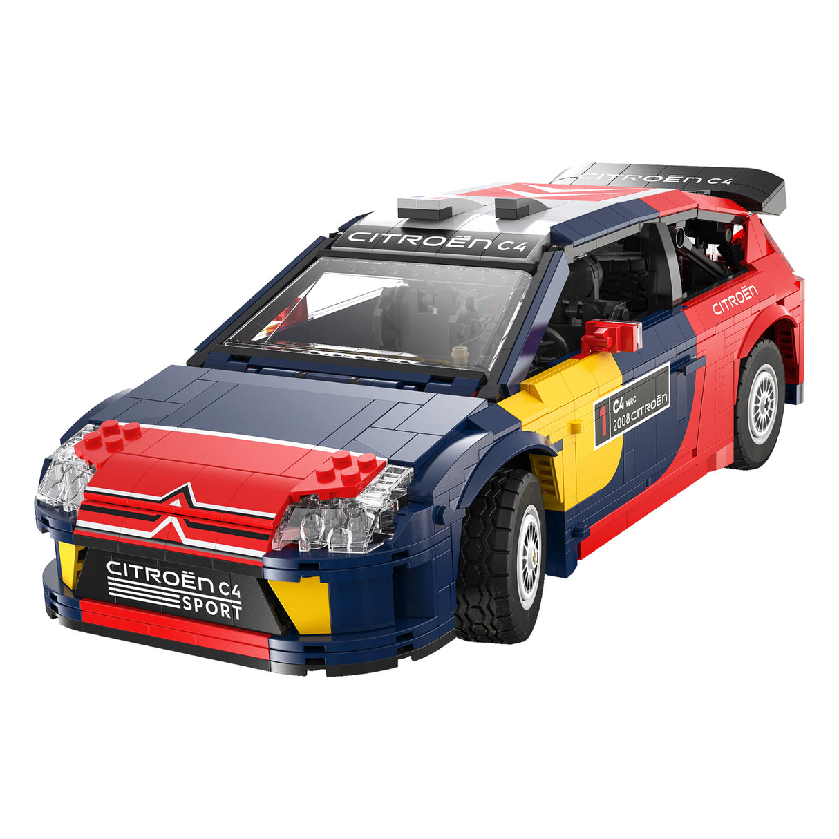 1/12 2008 Citroen C4 WRC - 1569pcs