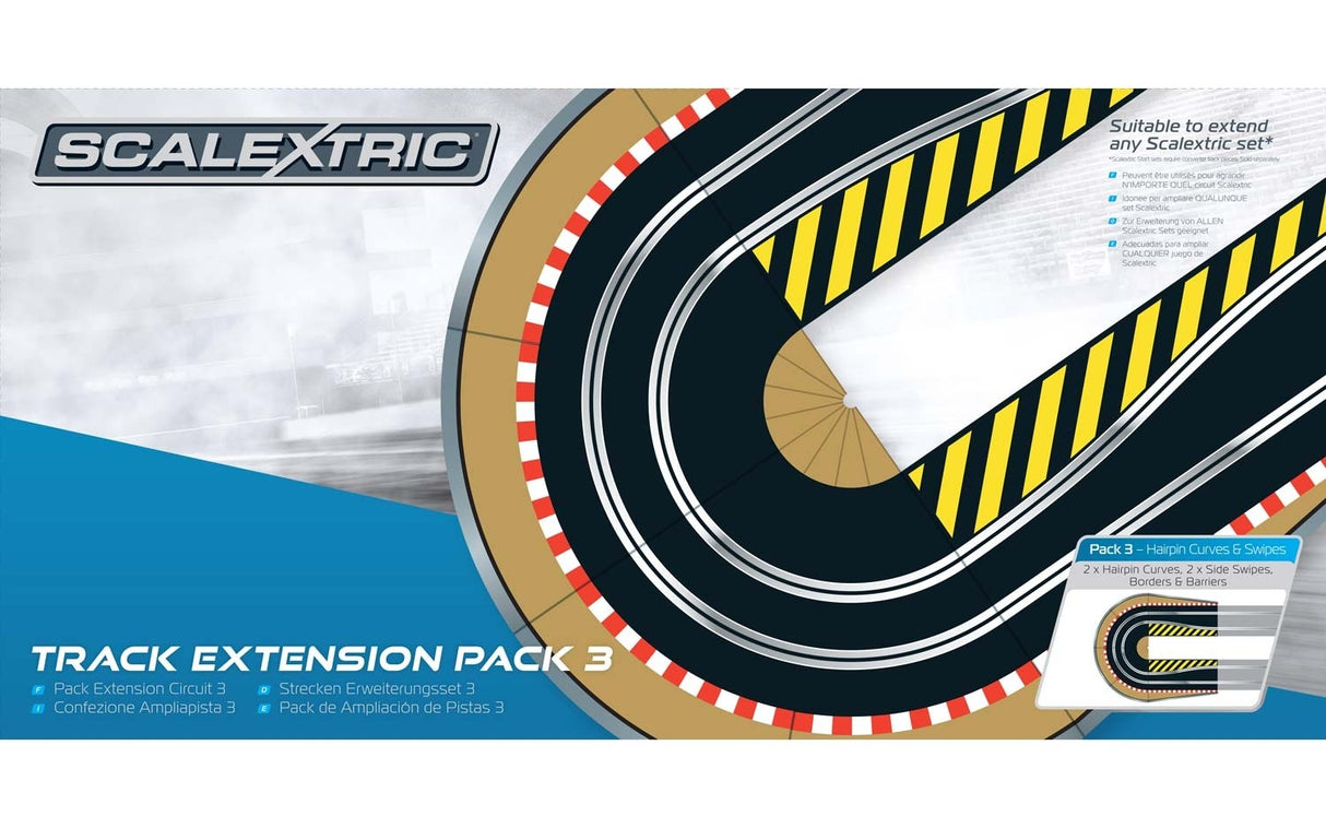 SCALEXTRIC TRACK EXTENSION PACK 3 C8512