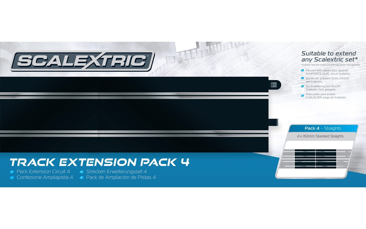 SCALEXTRIC TRACK EXTENSION PACK 4 C8526
