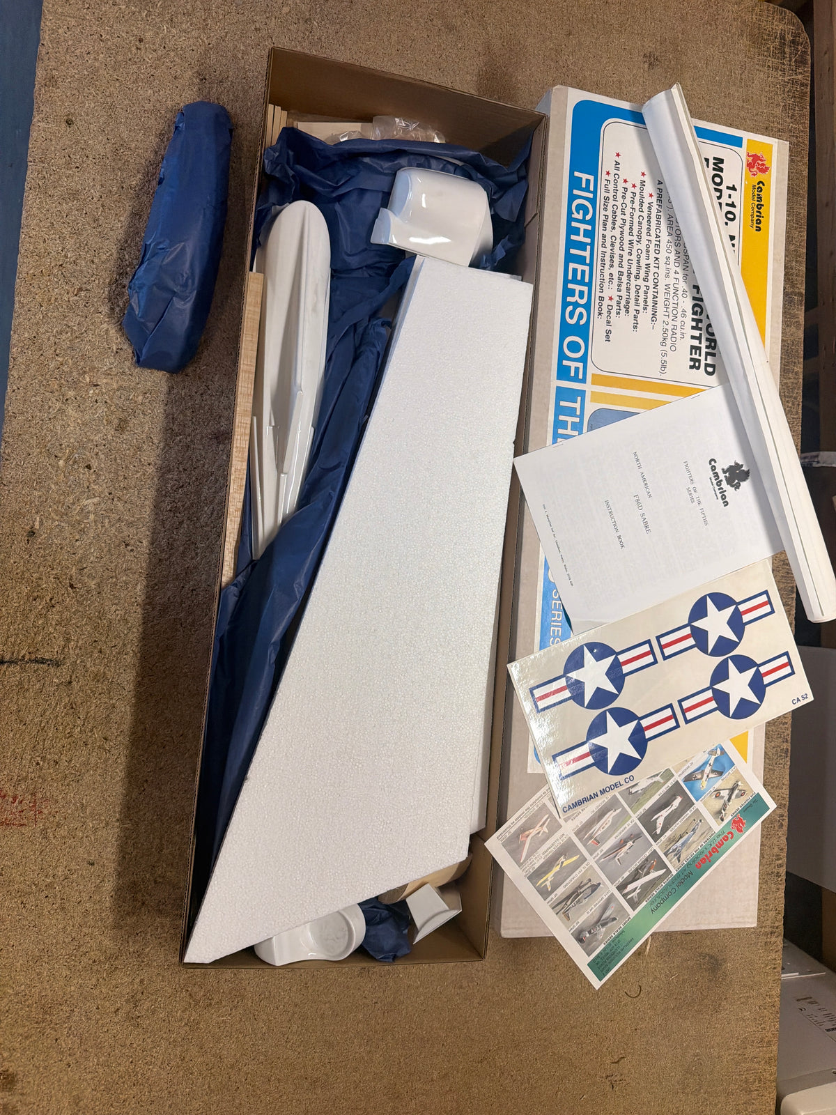 Cambrian F 86D Sabre Kit - NEW - SECOND HAND