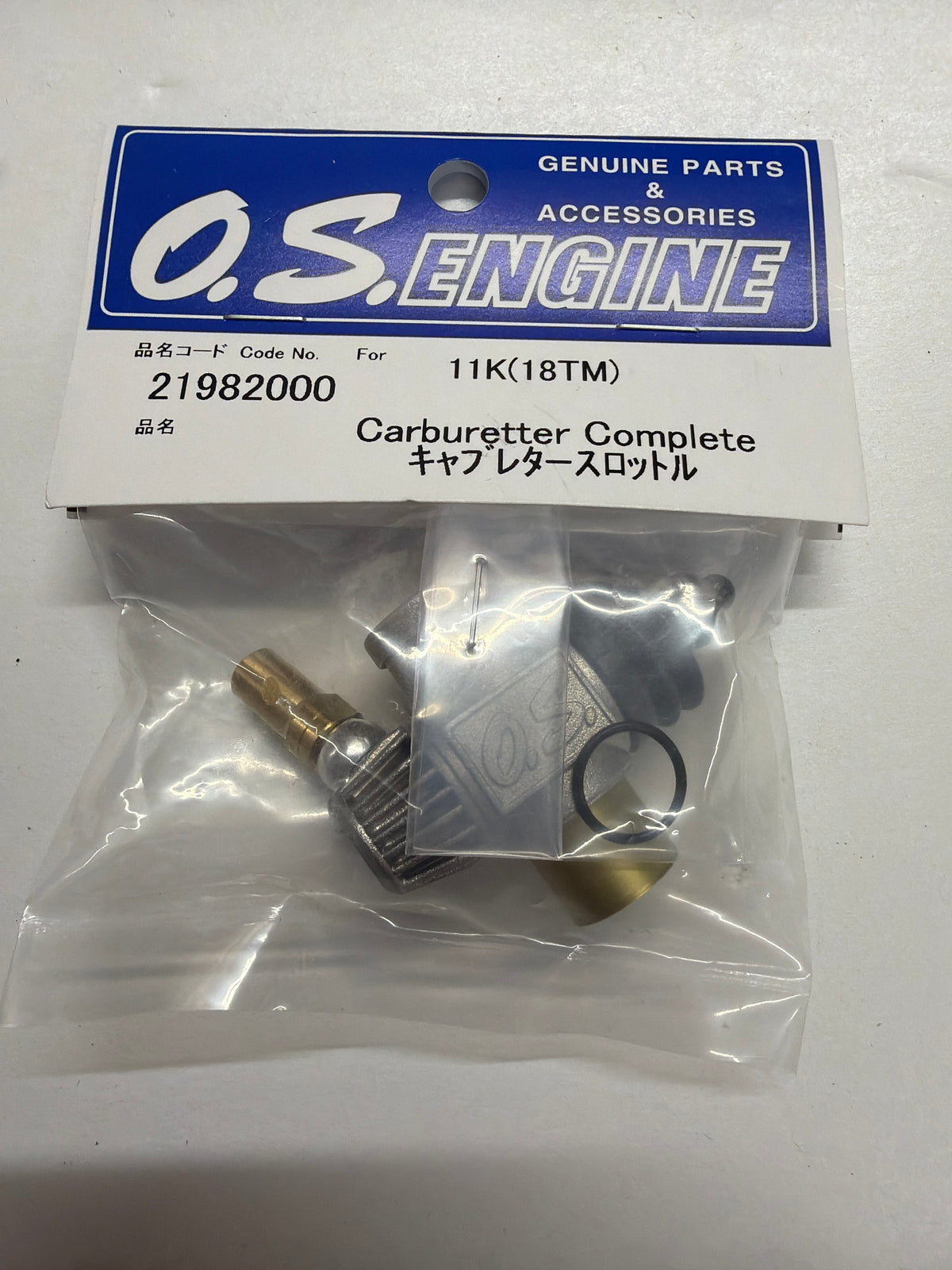 OS Engine Carburettor Complete 11K (18TM) 21982000 (box 52)