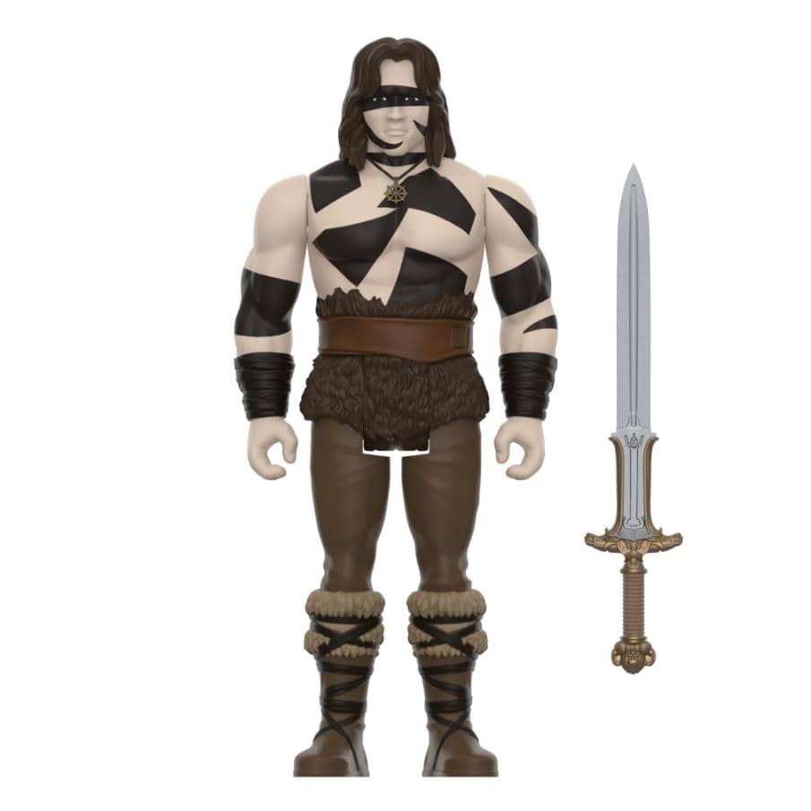 Super7 Licensed Collectables - Conan The Barbarian Wave 2 ReAction Figure - Conan War Paint