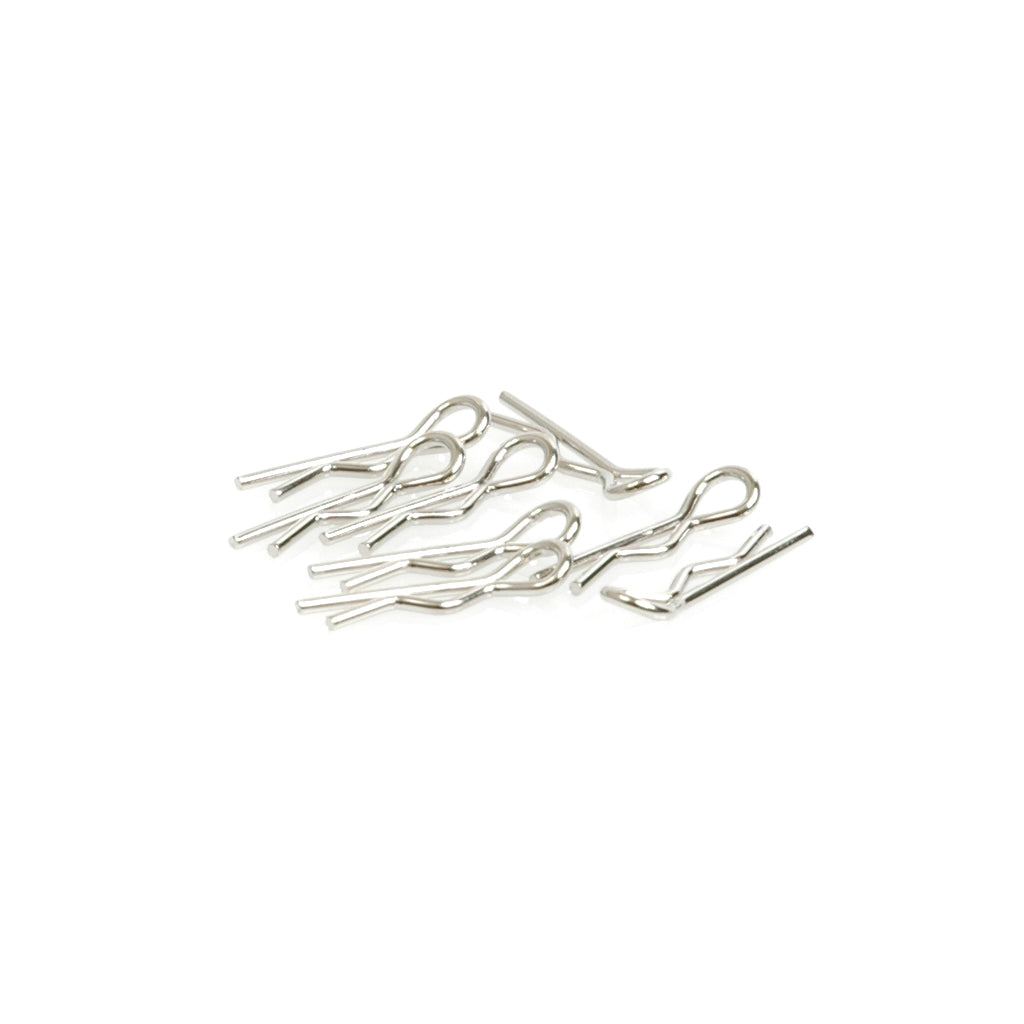 Small Body Clip 1/10 - Silver (8)