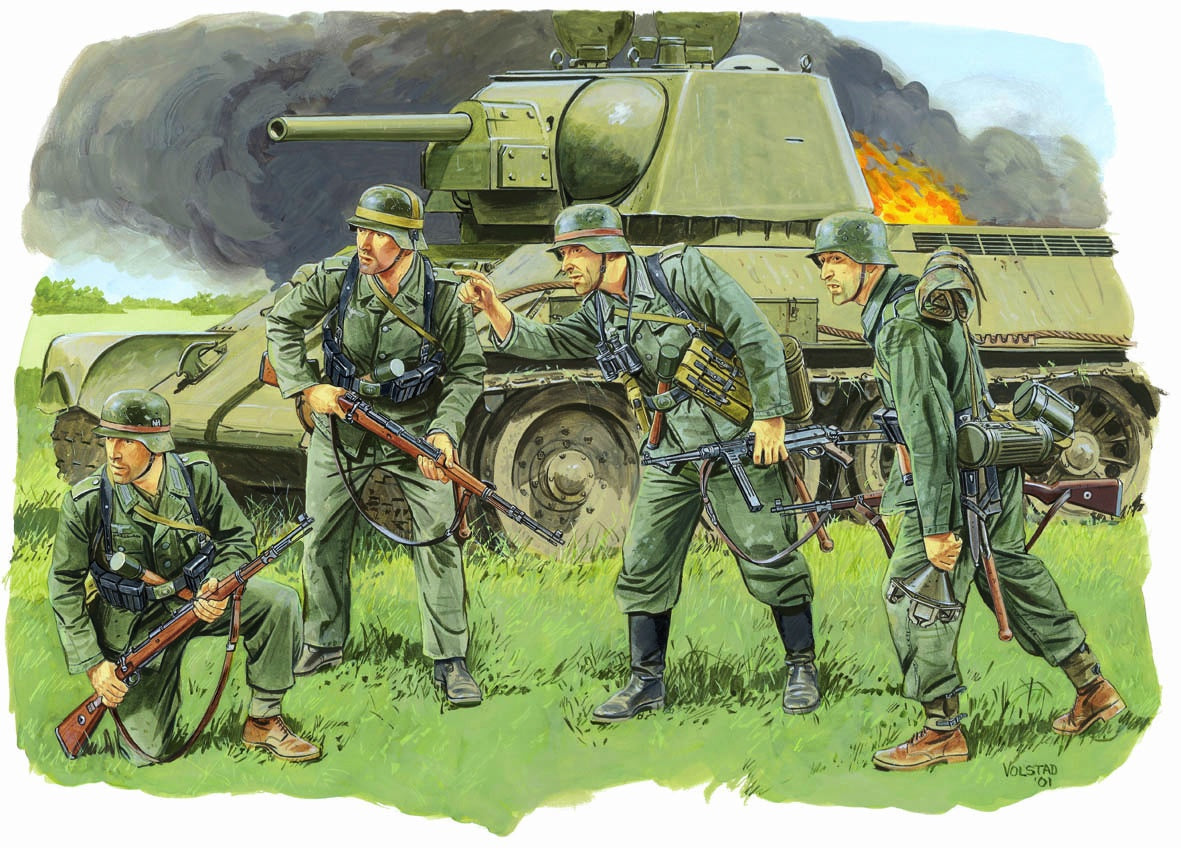 Dragon German Infantry (Ukraine Summer 1943) D6153