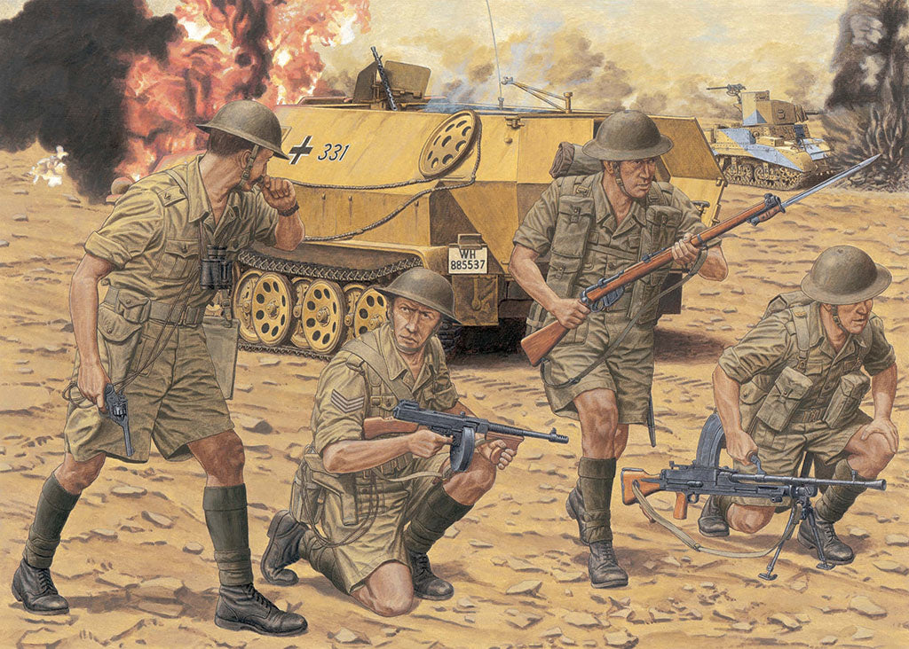 Dragon 1/35 Brit 8Th Army Inf El Alamein