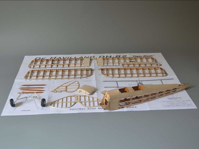 Pichler De Havilland DH.82 Tiger Moth Kit 15994