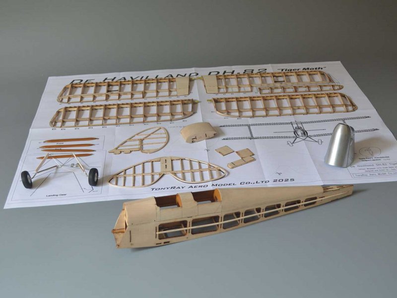 Pichler De Havilland DH.82 Tiger Moth Kit 15994
