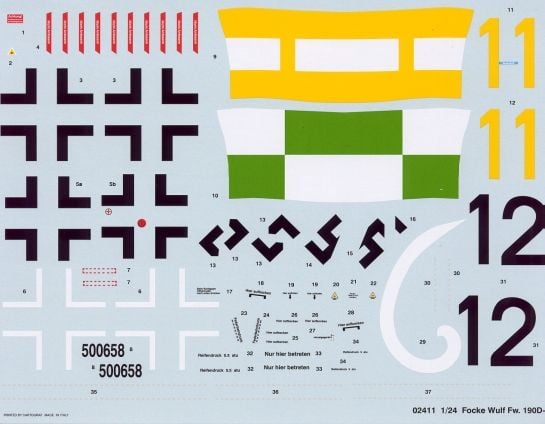 Trumpeter 1/24 Focke-Wulf Fw190 D-9 Kit 02411