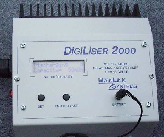 MainLink DIGILISER 2000 Nicad Analyser/Cycler - SECOND HAND