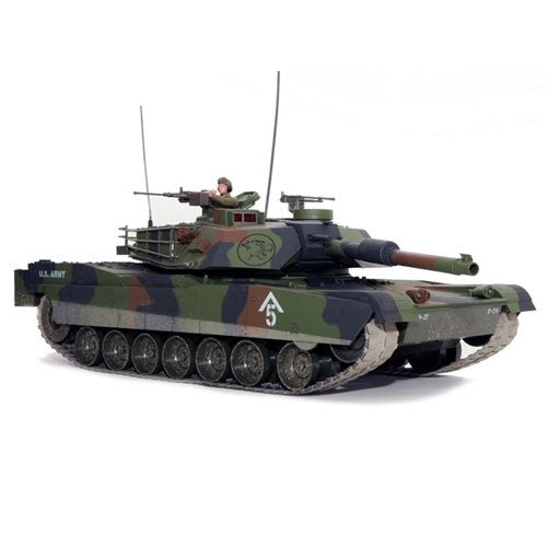 HOBBY ENGINE M1A1 Abrams Tank with spare set of tracks - NEW MODEL