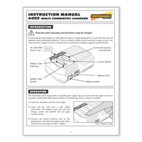 Overlander e455 50W Balance Charger