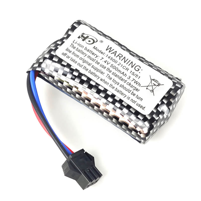E-ZEE RC WILLYS JEEP LITHIUM BATTERY - 7.4v 500mAh