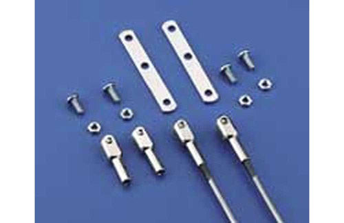 Dubro 4-40 Steel Rod End Assembly (2 Pack) DB205
