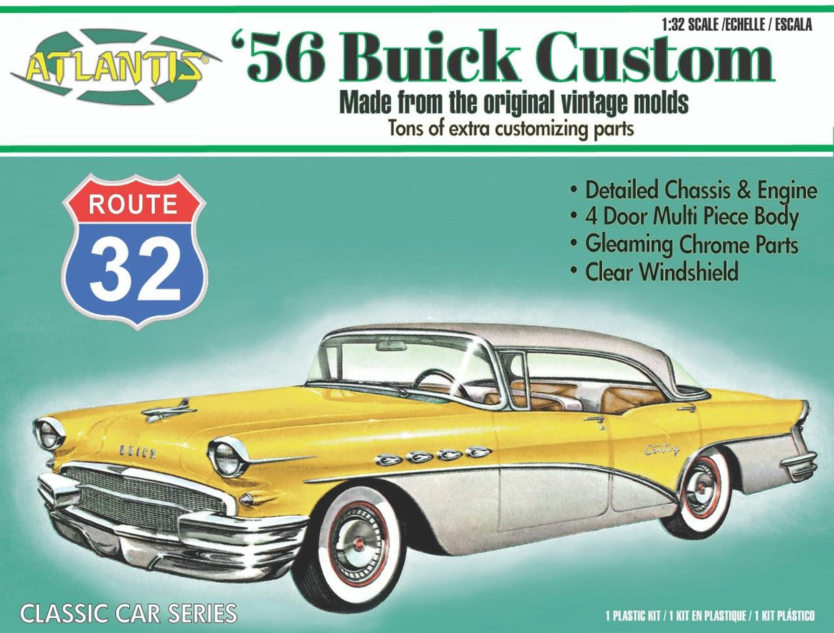 Atlantis 1/32 1956 Buick Riviera Model Kit AMCH1230